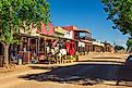 Historic Allen Street with a horse-drawn stagecoach in Tombstone, Arizona. Image credit Nick Fox via Shutterstock