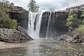 Noccalula Falls in Gadsden, Alabama.