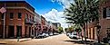 Downtown Natchez on a summer day. Editorial credit: VioletSkyAdventures / Shutterstock.com