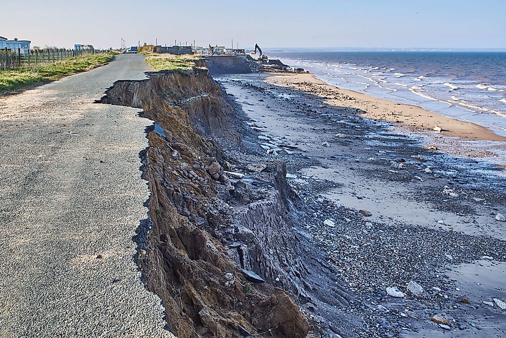 What Is The Connection Between Weathering Erosion And Deposition