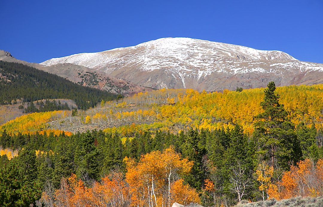 The Eight Mountain States of the United States - WorldAtlas.com