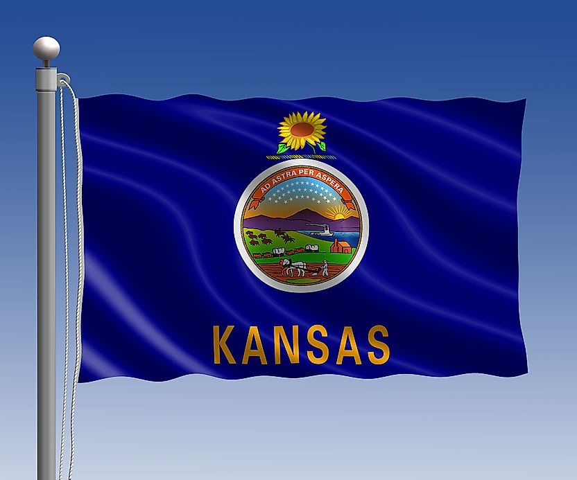 Kansas State Flag