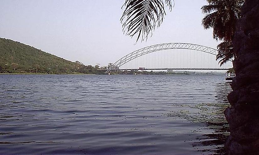 The Major Rivers Of Ghana - WorldAtlas.com