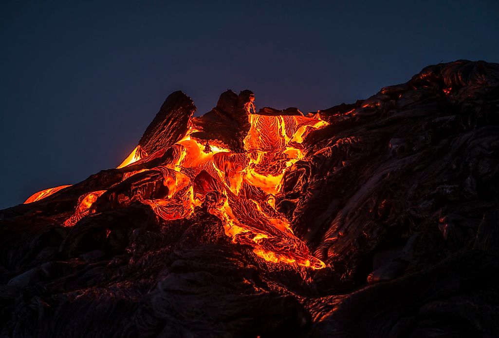 Major Eruptions Of Kilauea Volcano - WorldAtlas.com