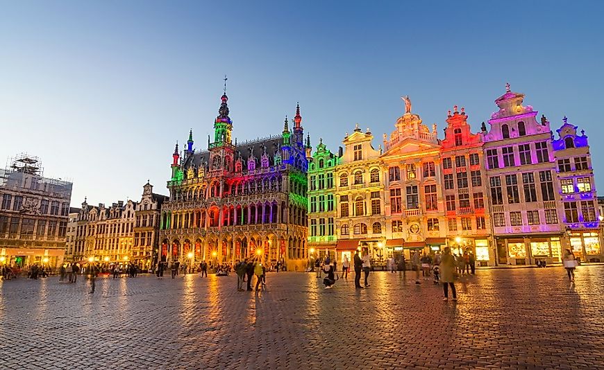 Biggest Cities In Belgium - WorldAtlas.com