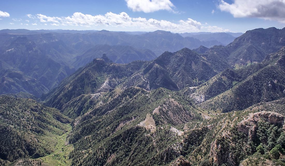 Where Is The Sierra Madre Occidental? - WorldAtlas.com