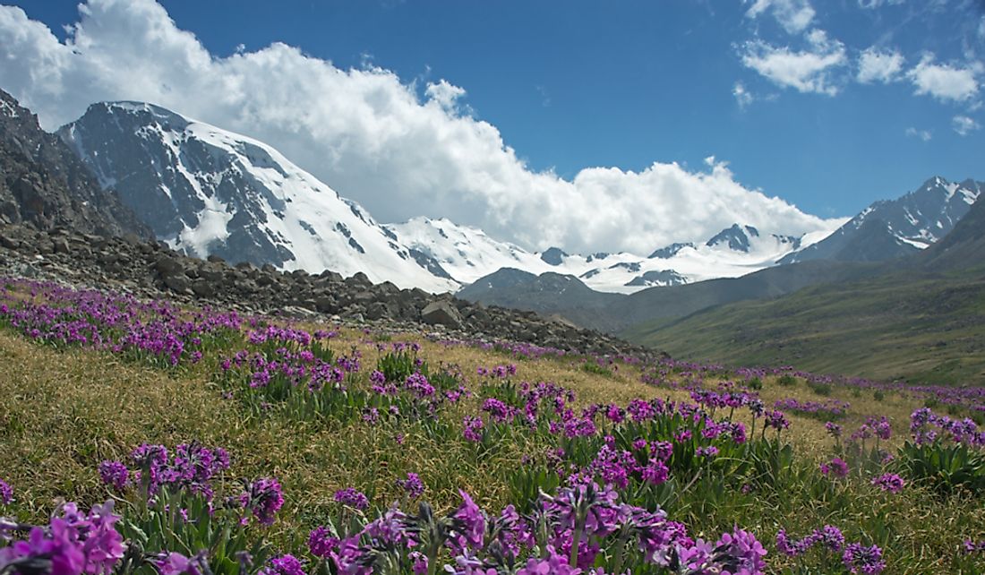 Where Are The Tian Shan Mountains