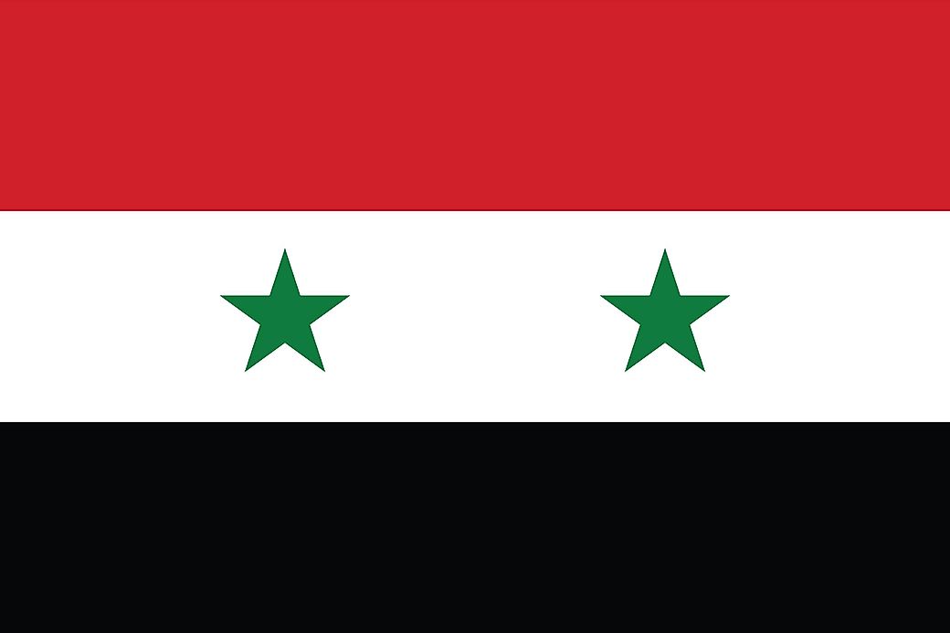 What Do The Colors And Symbols Of The Flag Of Syria Mean