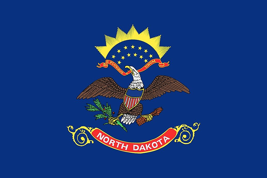 North Dakota State Flag WorldAtlas Com   Shutterstock 294369941 