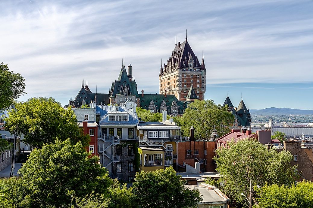 Major Cities in Quebec - WorldAtlas.com