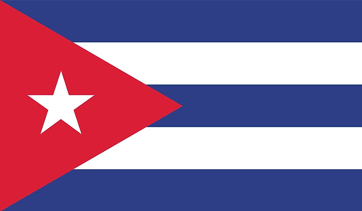 What Does the Cuban Flag Look Like? - WorldAtlas.com