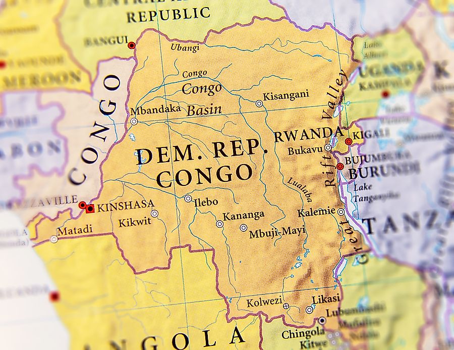 Which Countries Border The Democratic Republic Of The Congo   Shutterstock 535305892 