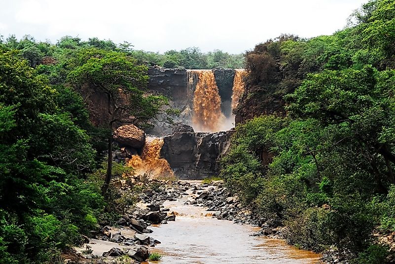 Major Rivers Of Ethiopia - WorldAtlas.com