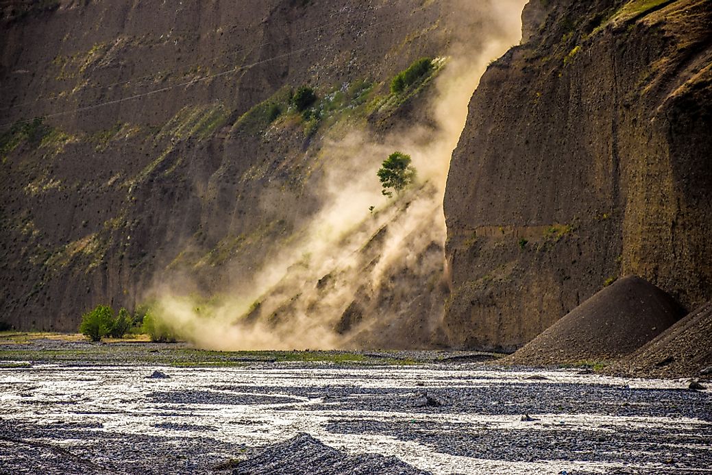 What Is A Landslide What Causes Landslides WorldAtlas