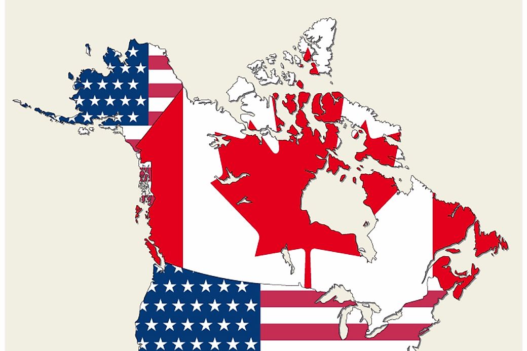 Is Canada Part Of The US? - WorldAtlas.com