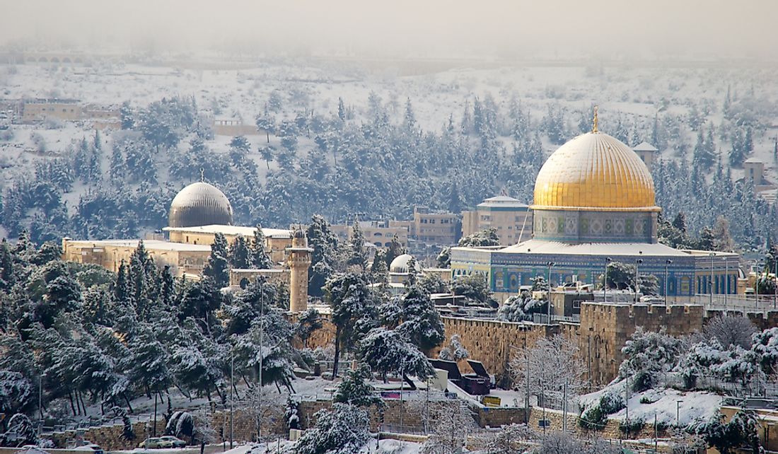 Does It Snow In Jerusalem? Does It Snow In Israel? - WorldAtlas.com