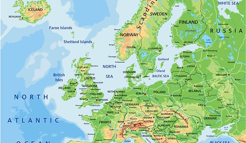 Is England Part Of Europe WorldAtlas