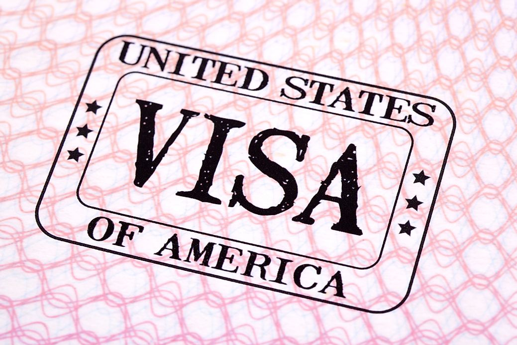 Types Of US Visas - WorldAtlas.com