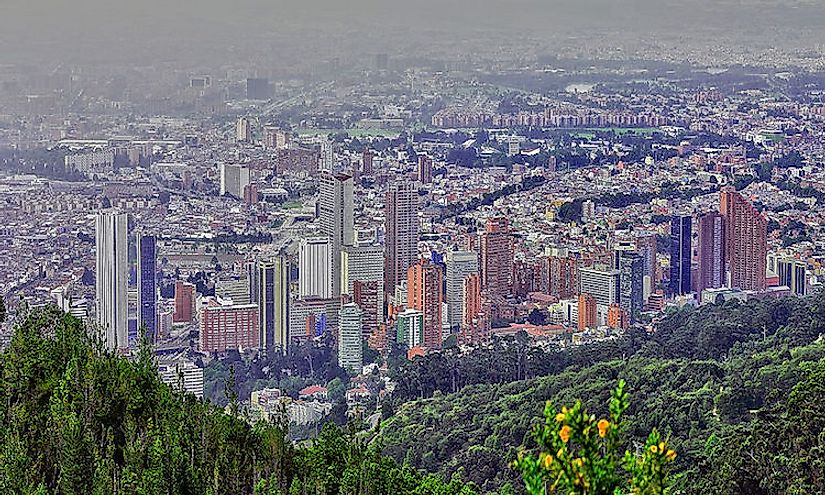 Biggest Cities In Colombia - WorldAtlas.com