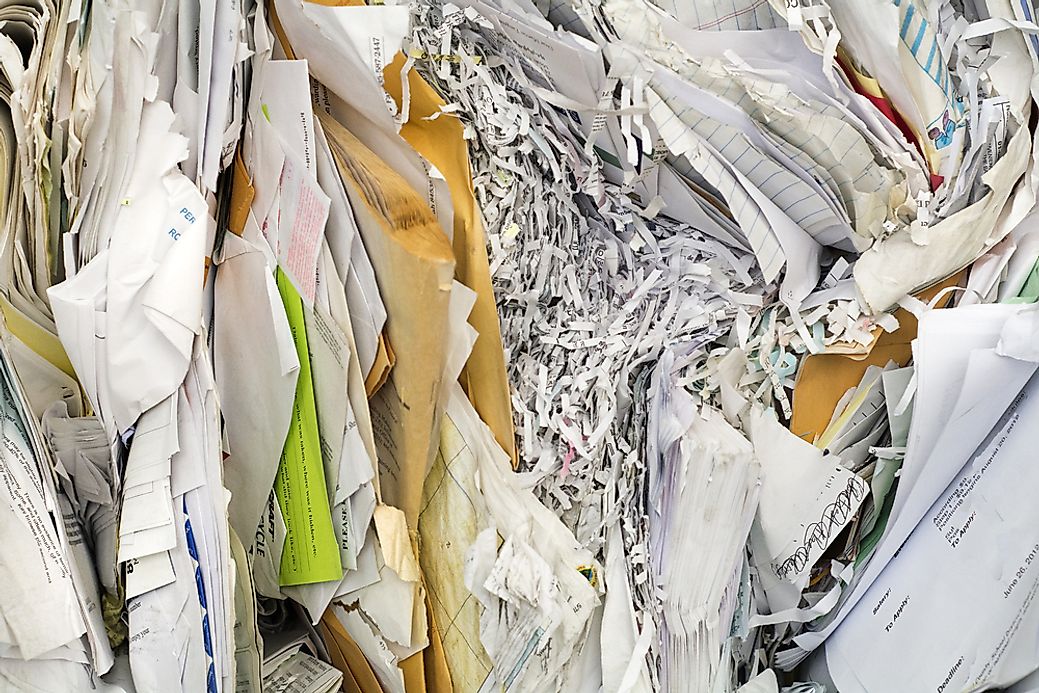 How Many Times Can Paper Be Recycled? - WorldAtlas.com