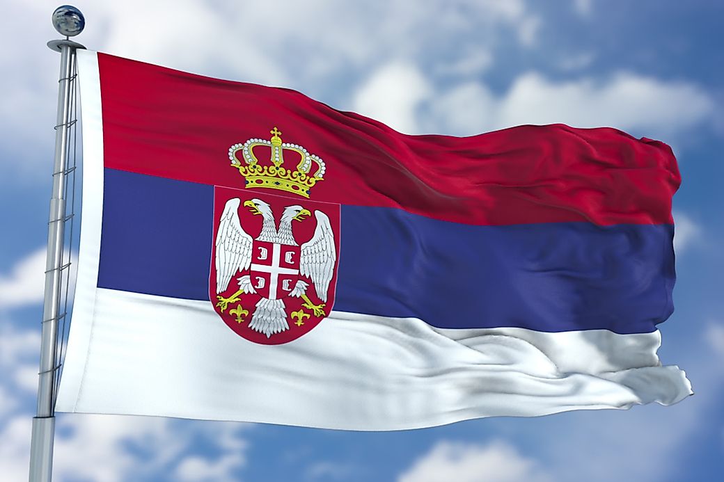 Национальный флаг сербии - 86 фото