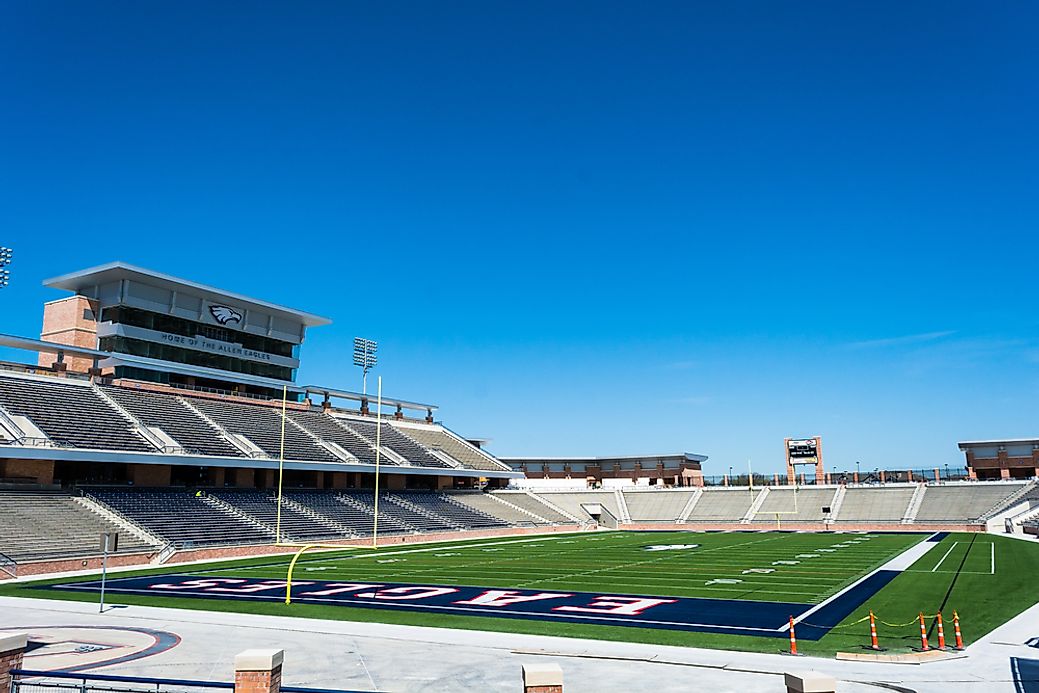 The Largest High School Stadiums In The US WorldAtlas