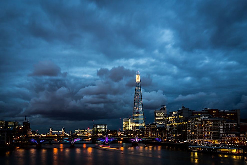 The Tallest Buildings in the United Kingdom - WorldAtlas.com