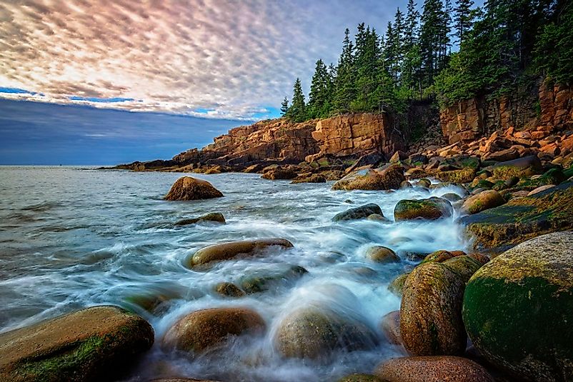 Maine's Acadia National Park - WorldAtlas.com