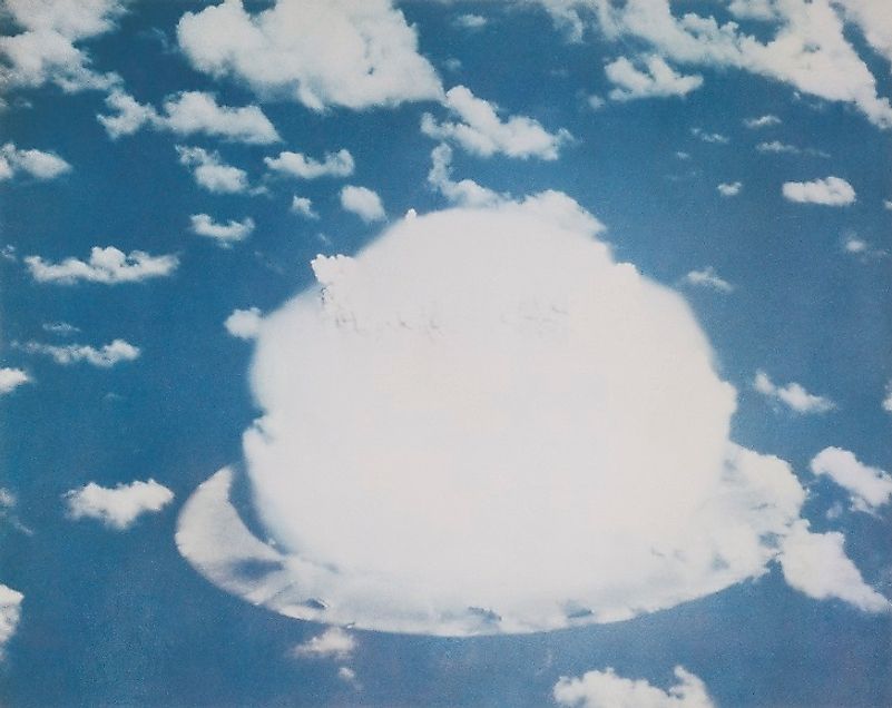 Bikini Atoll, Marshall Islands Site Of The First