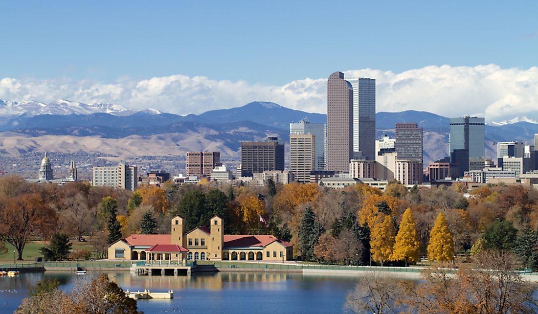 The Largest Cities In Colorado - WorldAtlas.com