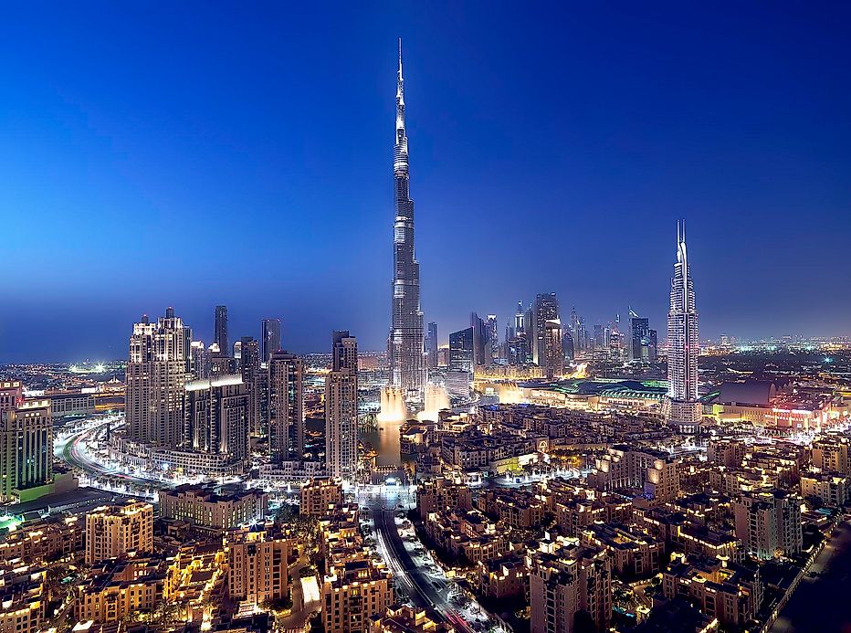 The Tallest Buildings In Dubai - WorldAtlas.com