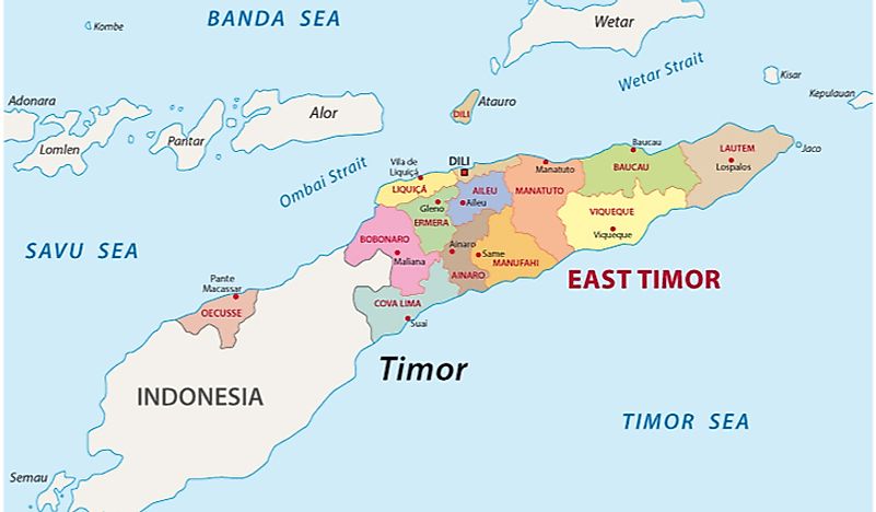 Which Countries Border East Timor? - WorldAtlas.com