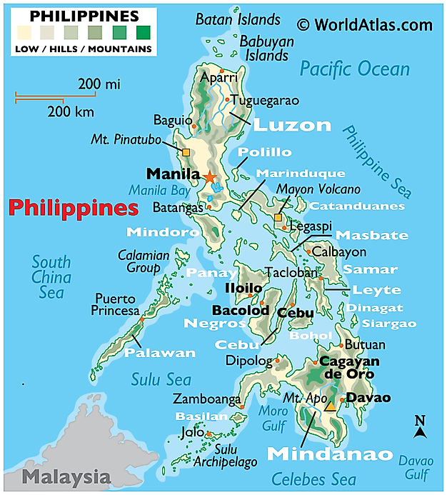 West Philippine Sea Map - World Map