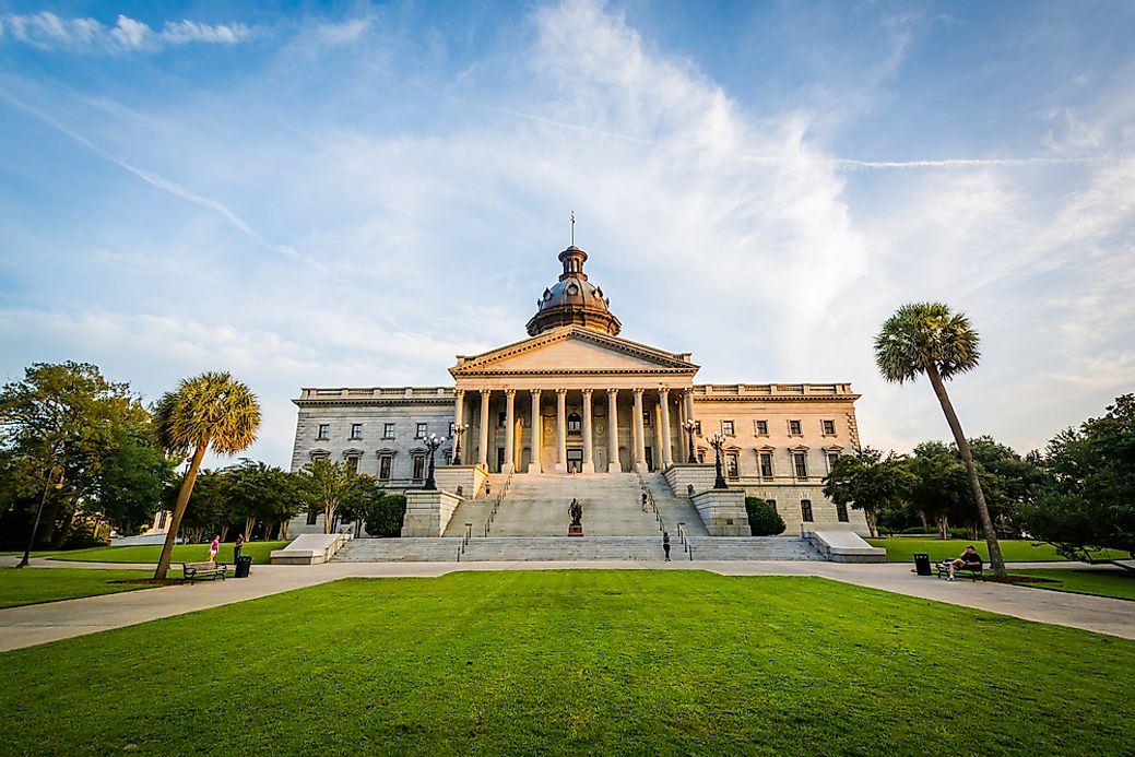 what-is-the-capital-of-south-carolina-worldatlas