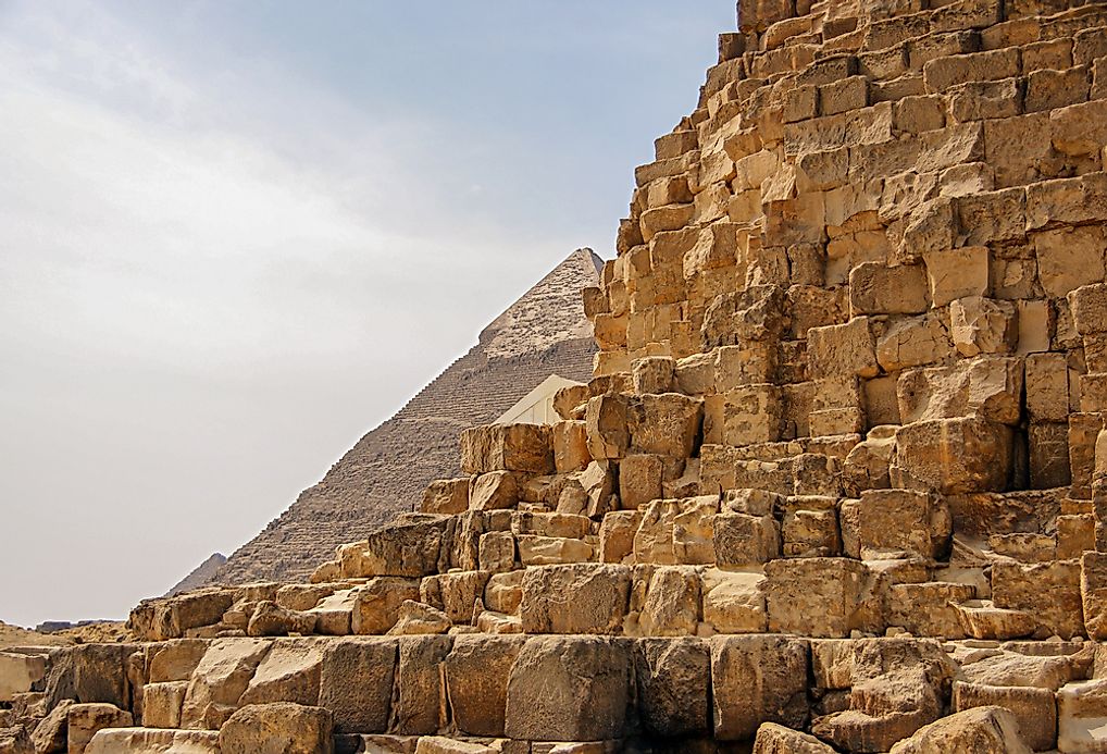 What Materials Were Used To Build The Pyramids Of Giza WorldAtlas