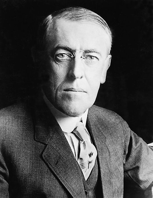 Woodrow Wilson - US Presidents in History - WorldAtlas.com