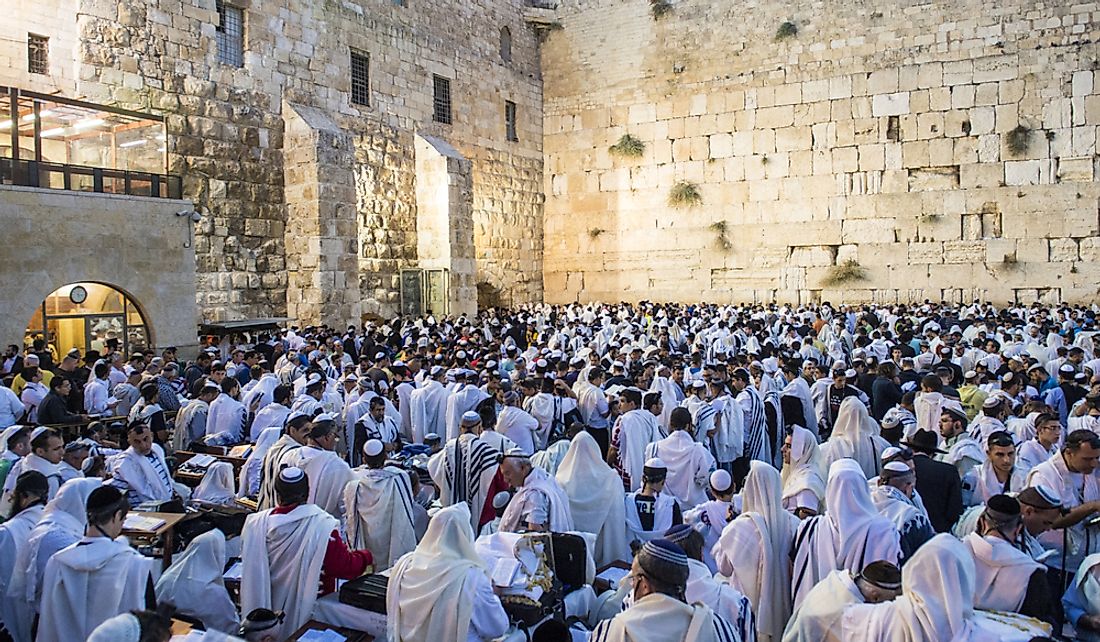 Where Will You Find The Wailing Wall? - WorldAtlas.com