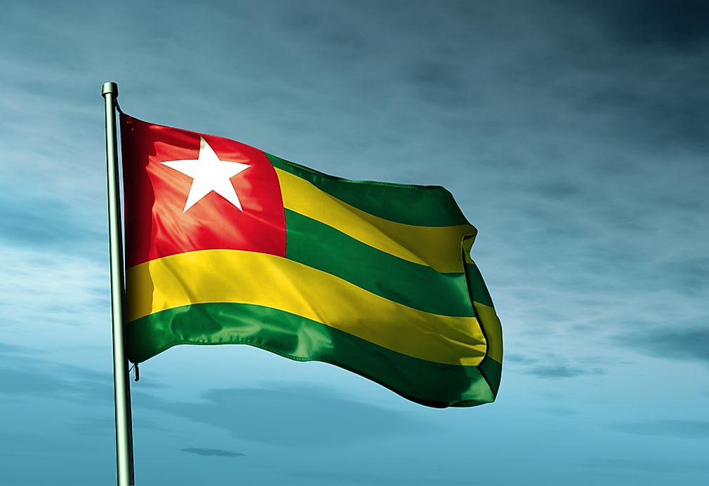 What Do the Colors and Symbols of the Flag of Togo Mean? - WorldAtlas.com