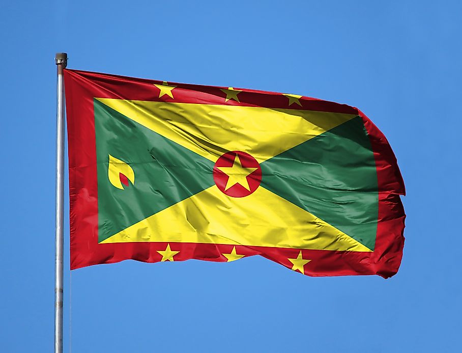 What Do The Colors And Symbols Of The Flag Of Grenada Mean