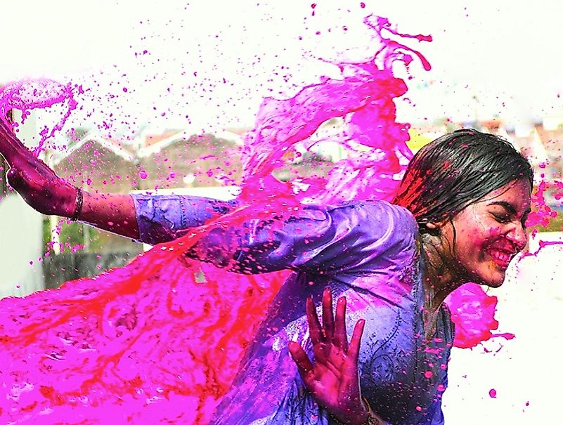 Holi The Hindu Festival Of Color Worldatlas Com