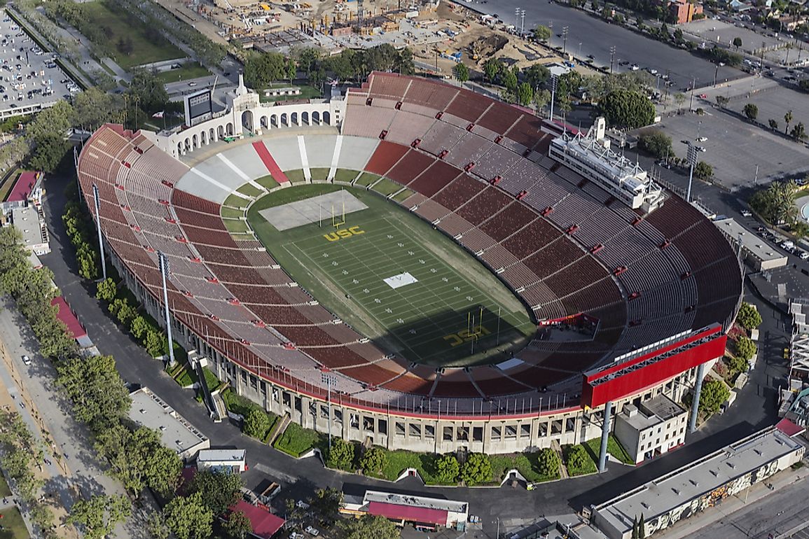 Largest NFL Football Stadiums WorldAtlas