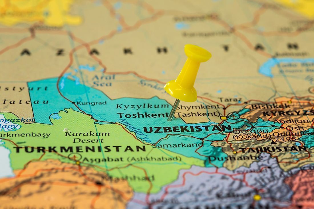 which-countries-border-uzbekistan-worldatlas