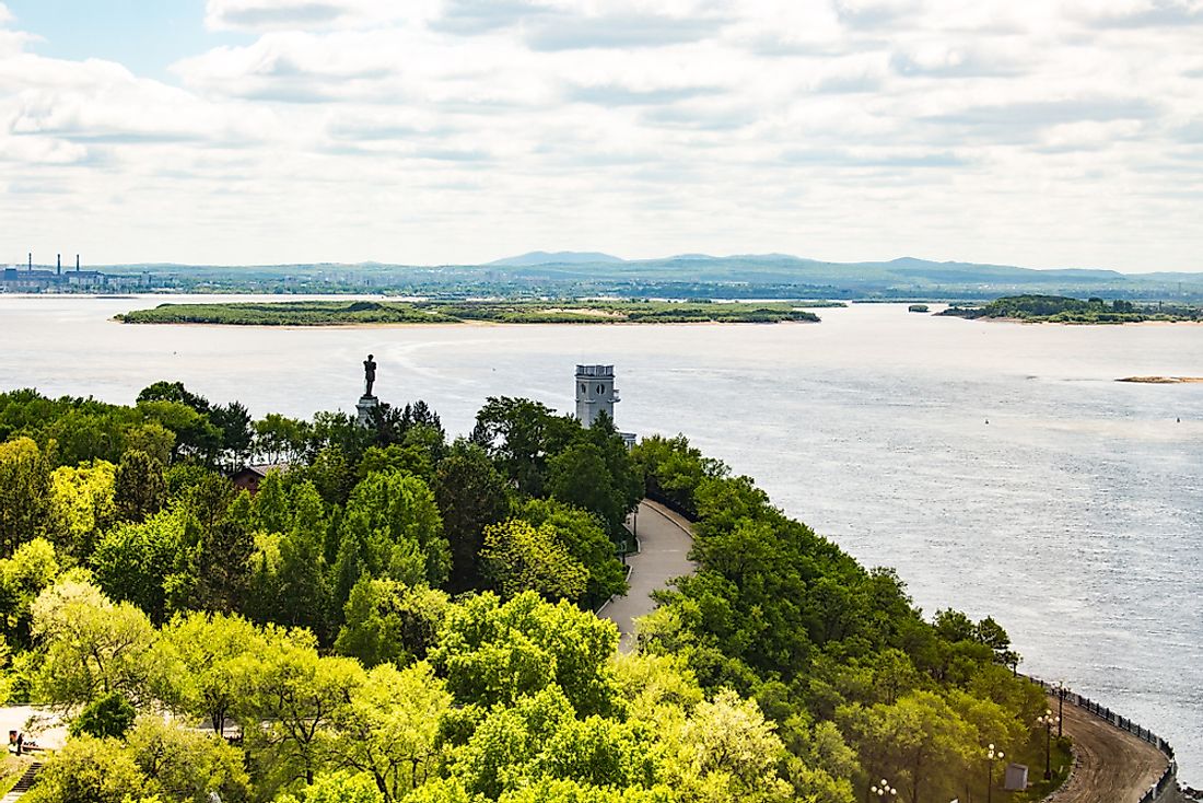 Where Does The Amur River River Start And End WorldAtlas Com   Amur River Russia 