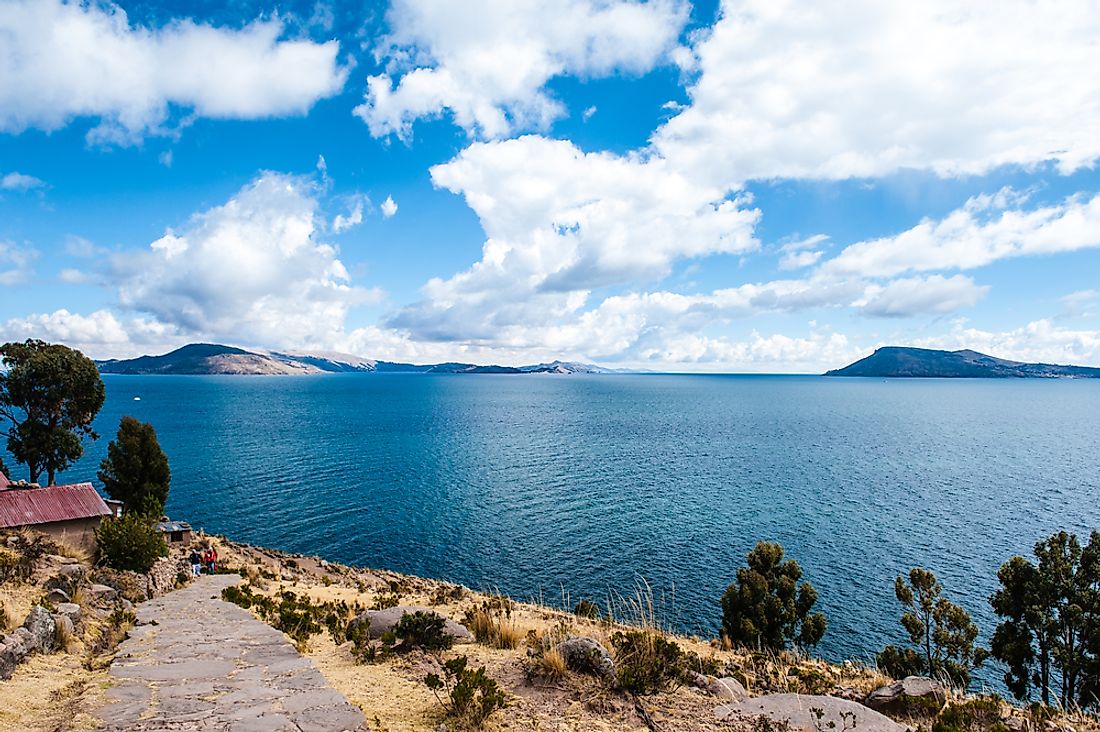 The Largest Lakes In South America WorldAtlas