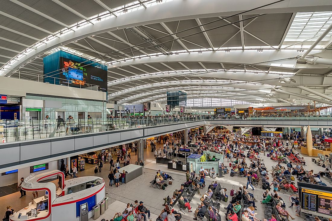 The Busiest Airports In The United Kingdom By Passenger Traffic ...