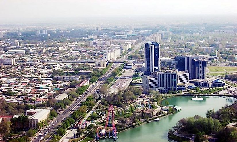 Biggest Cities In Uzbekistan - WorldAtlas.com