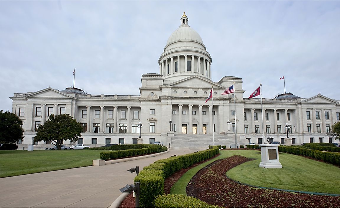 what-is-the-capital-of-arkansas-worldatlas