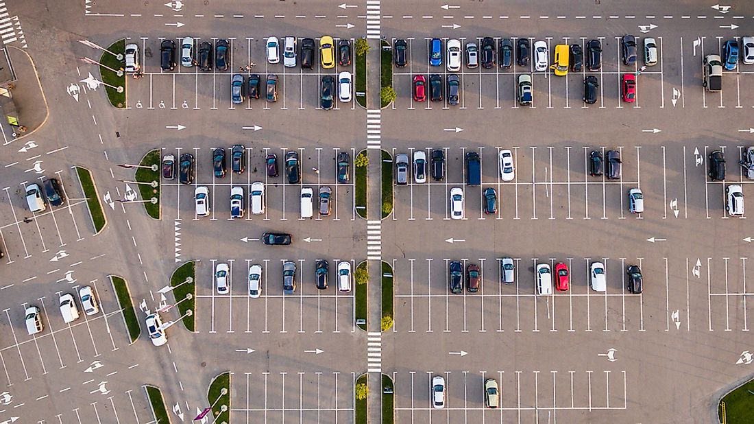 The Largest Parking Lots In The World Worldatlas Com