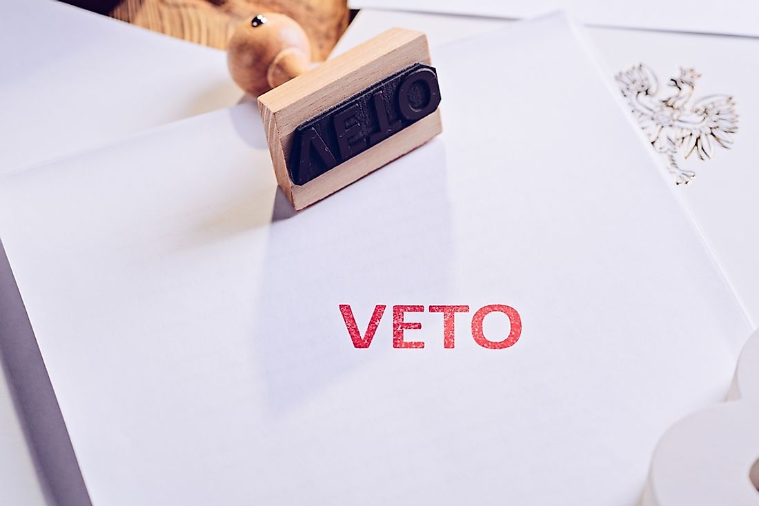 Can The President's Veto Be Overridden? - WorldAtlas.com