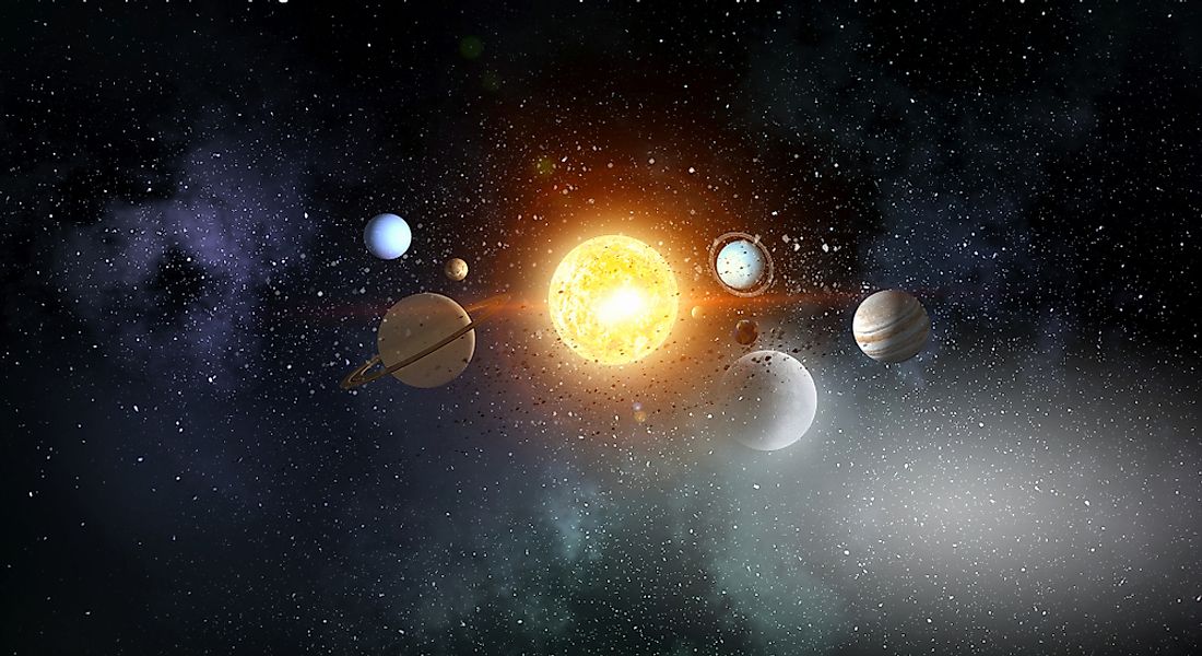 How Long Is A Day On Other Planets Worldatlascom